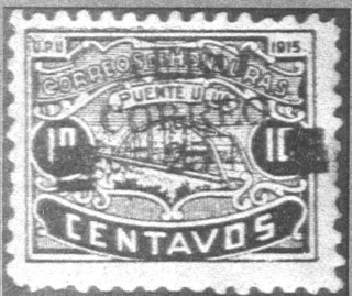 Honduras, sello aéreo de 1925