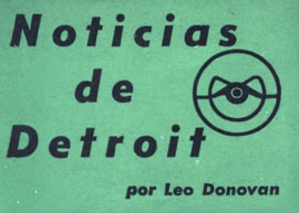 Noticias de Detroit - por Leo Donovan - Enero 1954