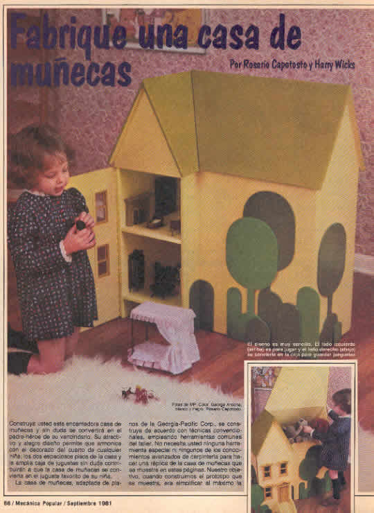 Fabrique una casa de muñecas