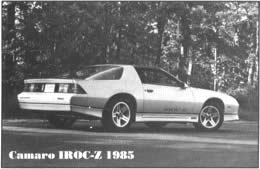 25 años Del CAMARO - Camaro IROC-Z 1985