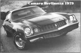 25 años Del CAMARO - Camaro Berlinetta 1979