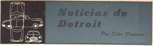 Noticias de Detroit Octubre 1952 - Por Siler Freeman