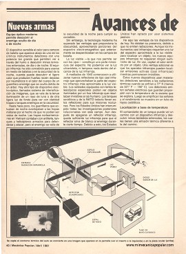 Avances... ...de la técnica - Abril 1981