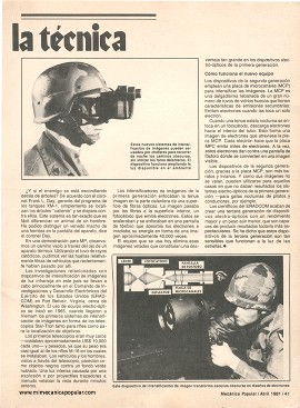 Avances... ...de la técnica - Abril 1981