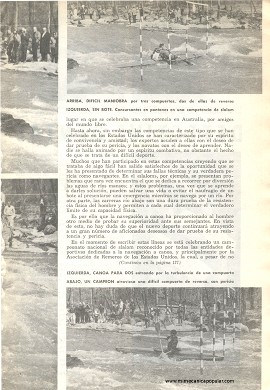 Deporte Náutico en Aguas Rápidas - Junio 1961