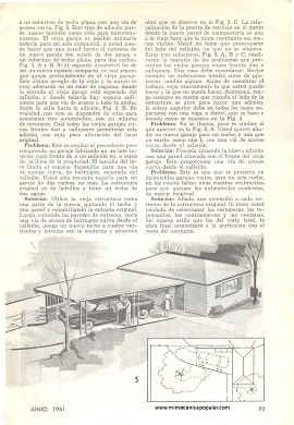 Haga Su Garaje Más Práctico - Junio 1961