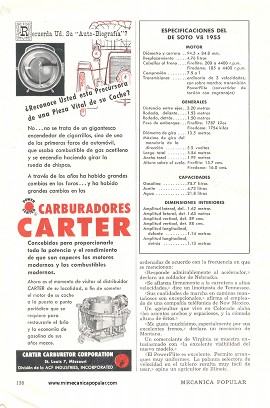 Informe de los dueños: DeSoto V8 - Octubre 1955