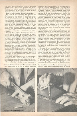 La Soldadura Por Compresión - Junio 1952