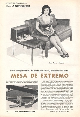 Mesa de Extremo - Septiembre 1960