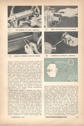 Proteja Su Torno -Metal - Febrero 1952