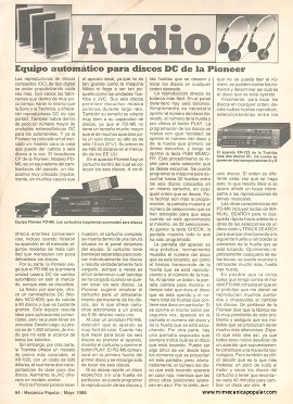 Audio y Electrónica - Mayo 1986
