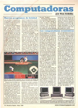 Computadoras - Mayo 1986