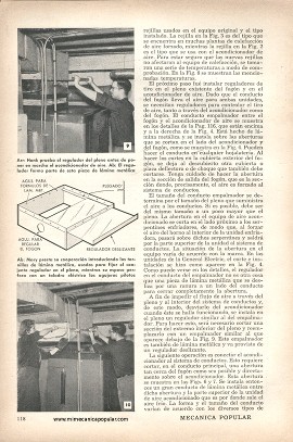 Instale en su Casa Aire Acondicionado - Octubre 1953