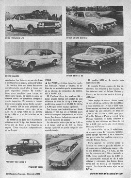Los Automóviles Argentinos - Diciembre 1974