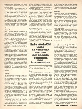 Manejando los GM del 83 - Diciembre 1982