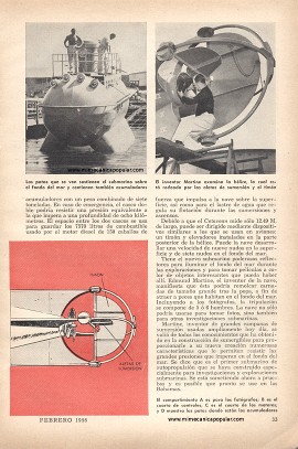 Nave para Estudios Submarinos -Febrero 1956