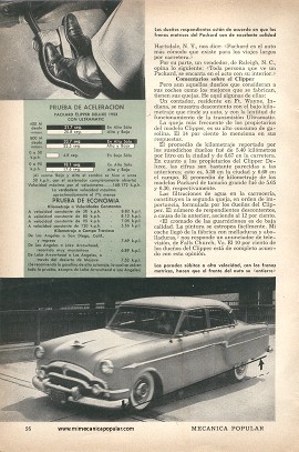 El Packard 53 visto por sus dueños - Octubre 1953