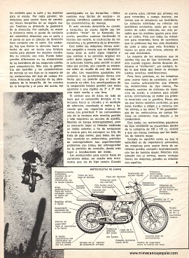 El auge de las motocicletas de campo - Abril 1971