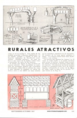 Buzones Rurales Atractivos - Septiembre 1947