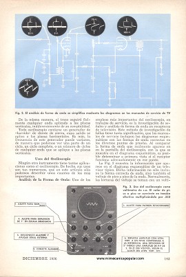 La Utilidad del Osciloscopio - Diciembre 1956