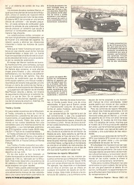 Manejando los Mitsubishi - Marzo 1983