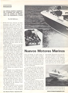 Motores Marinos de Propulsión a Chorro - Septiembre 1972