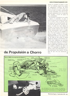 Motores Marinos de Propulsión a Chorro - Septiembre 1972