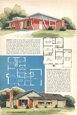 Seis Modernas Residencias - Diciembre 1953