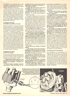 Arreglando la unidad computarizada Chrysler - Parte 2 - Abril 1983