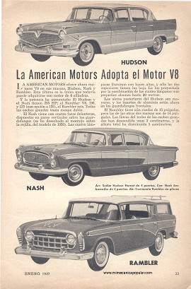 La American Motors Adopta el Motor V8 - Enero 1957