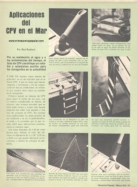 Aplicaciones del CPV en el Mar - Marzo 1974