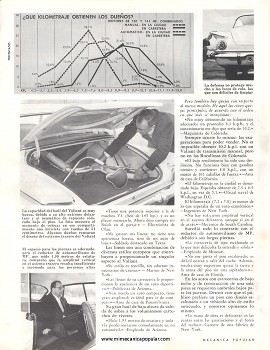 Informe de los dueños: El Valiant - Septiembre 1962