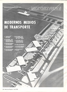 Modernos Medios de Transporte - Julio 1972