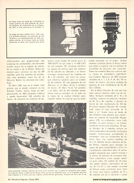 Motores Marinos del 74 - Enero 1974