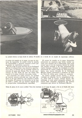 MP Prueba un Nuevo Motor de Bote - Octubre 1961