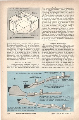 Suministro de Agua con Lagunas - Parte 2 - Octubre 1959