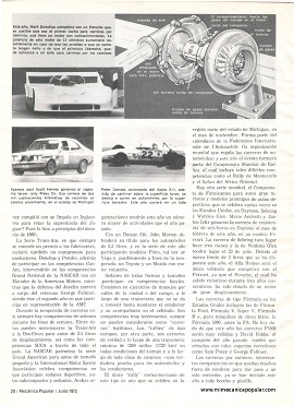 Sensacional Temporada Internacional de Carreras de Autos - Julio 1972