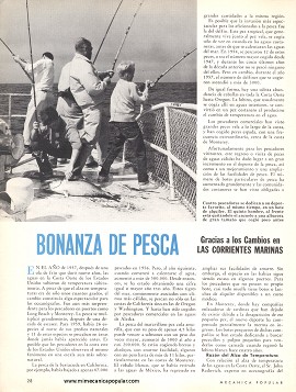 Bonanza de Pesca - Mayo 1962