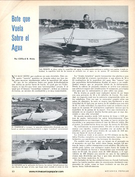 Bote que Vuela Sobre el Agua - Abril 1966