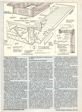 Construya su cama de plataforma - Noviembre 1979