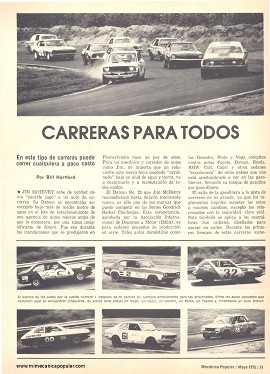 Carreras para todos - Mayo 1975