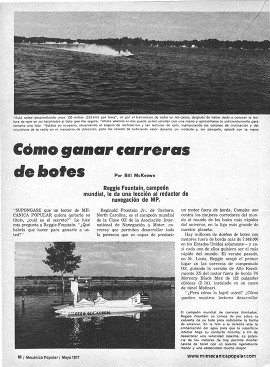 Cómo ganar carrera de botes - Mayo 1977