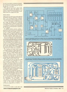 Construya su comprobador de baterías - Diciembre 1980