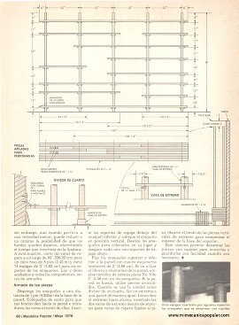 Construya un librero - Mayo 1978