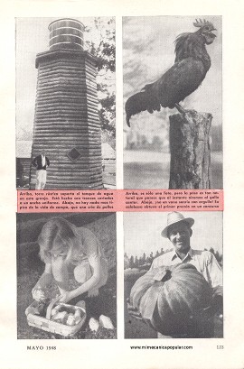 Hay dinero en fotos rurales - Mayo 1948