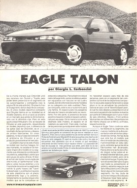 Eagle Talon - Mayo 1993