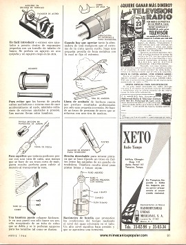 Ideas prácticas para el taller - Abril 1966