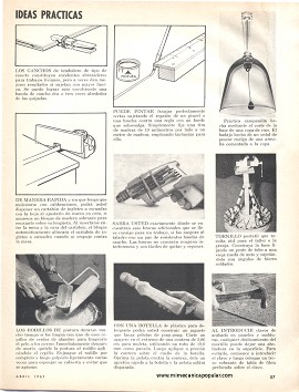 Ideas prácticas para el taller - Abril 1967