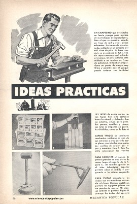 Ideas prácticas para el taller - Abril 1960