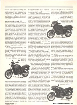 Motocicletas BMW por millones -Mayo 1992